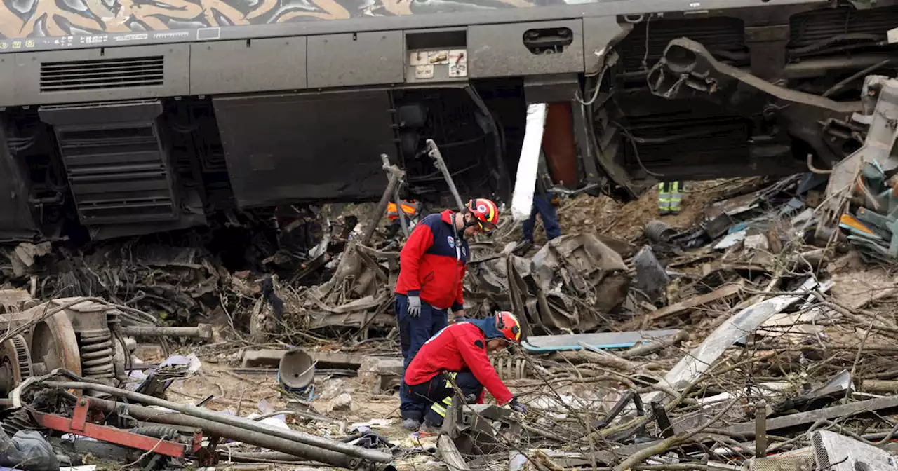 Video shows moment of deadly Greece train crash as a station master reportedly admits 'responsibility'