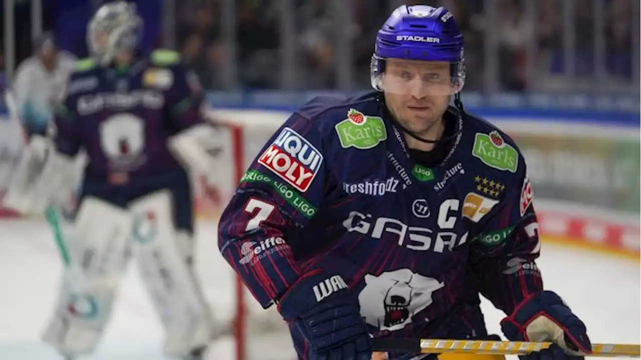 Eisbären-Kapitän Frank Hördler fällt verletzt aus