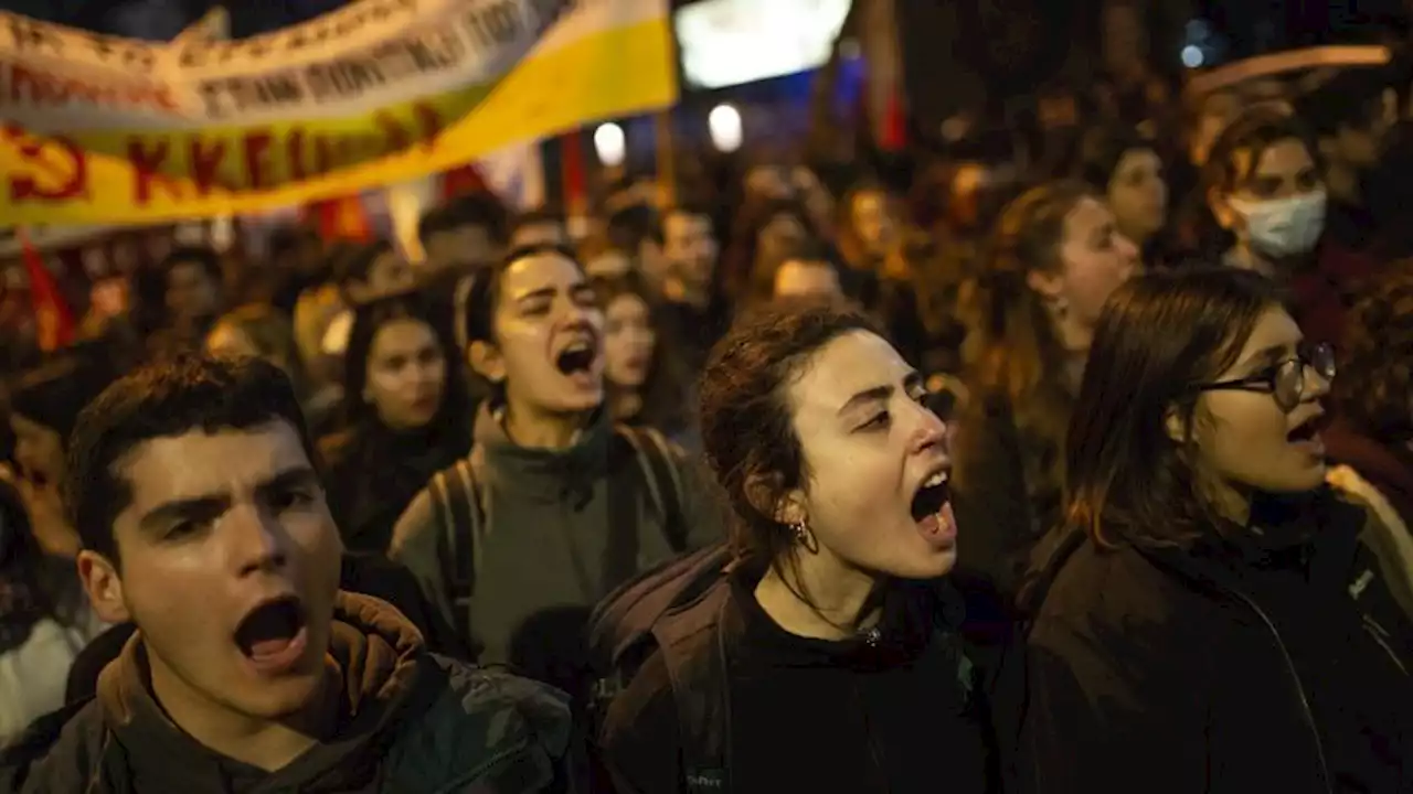 Protests erupt in Greece following deadly train collision | CNN