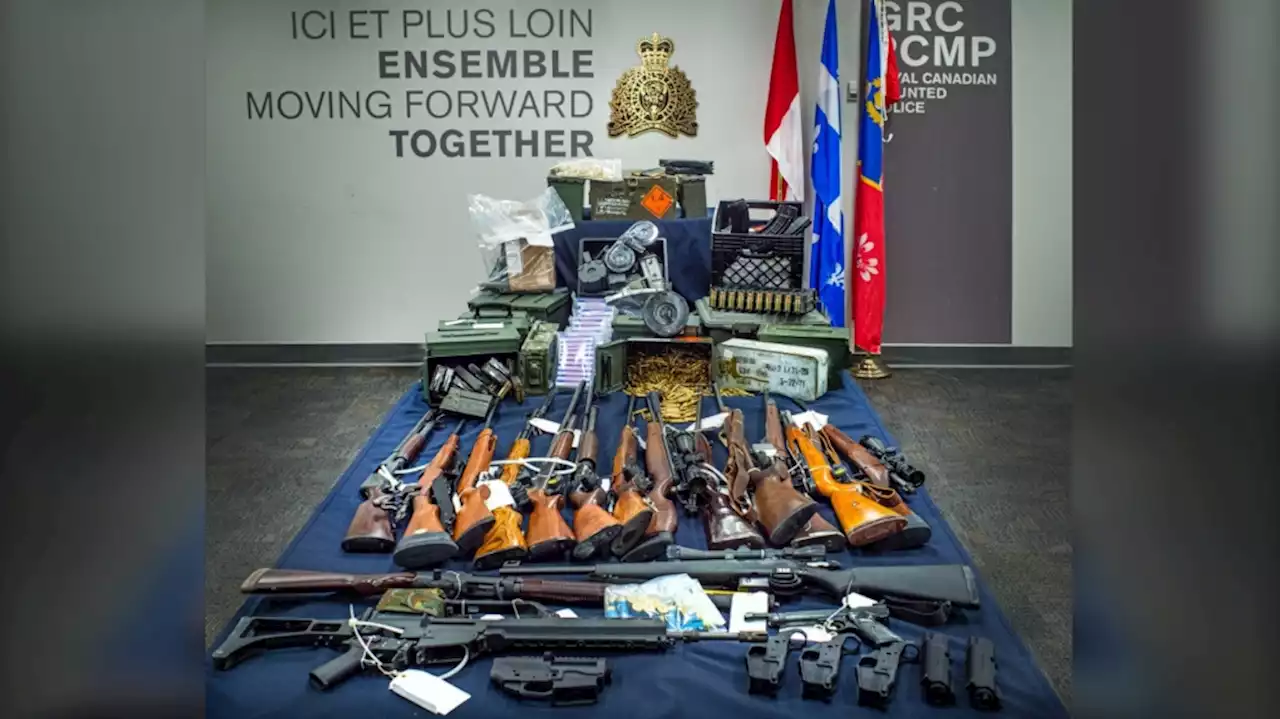 RCMP alleges 'major' cache of firearms, neo-Nazi material found in home west of Montreal; charges laid