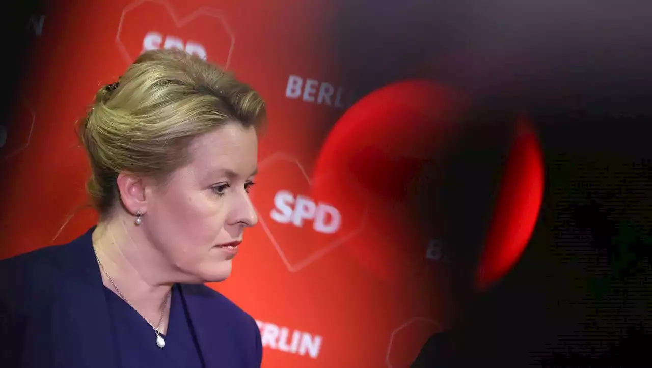 Koalitionsverhandlungen in Berlin: Laut Giffey haben Grüne SPD-Ziele »relativiert«