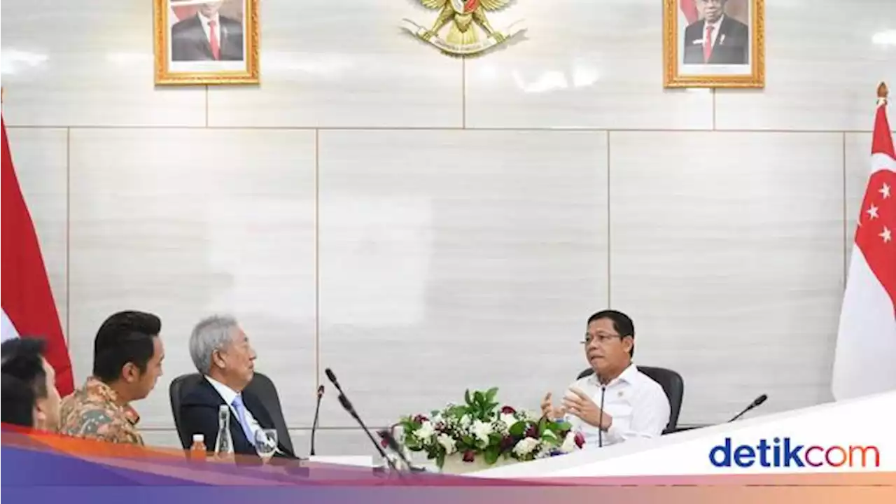 Bertemu Menteri Singapura, Mardiono Singgung Posisinya Sebagai Ketum PPP