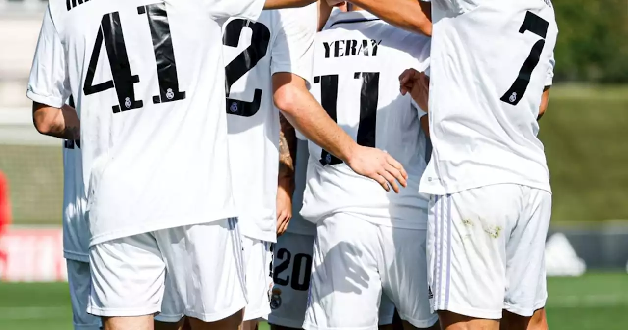 Con Nico Paz de titular, el Real Madrid avanzó en la UEFA Youth League