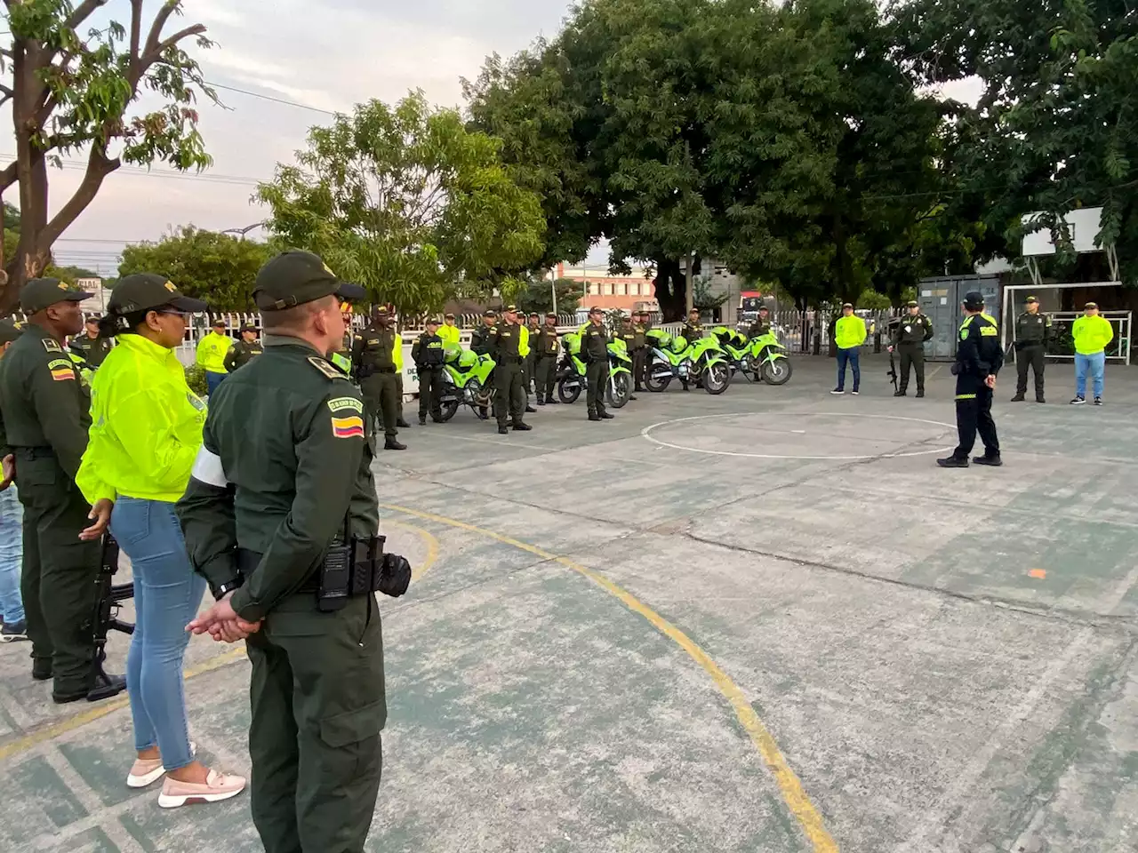 Cincuenta policías reforzarán seguridad en las calles de Valledupar