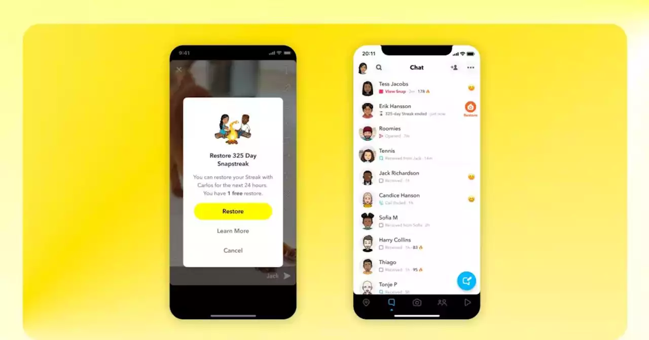 Snapchat's latest feature helps you maintain your streaks if you miss one | Engadget