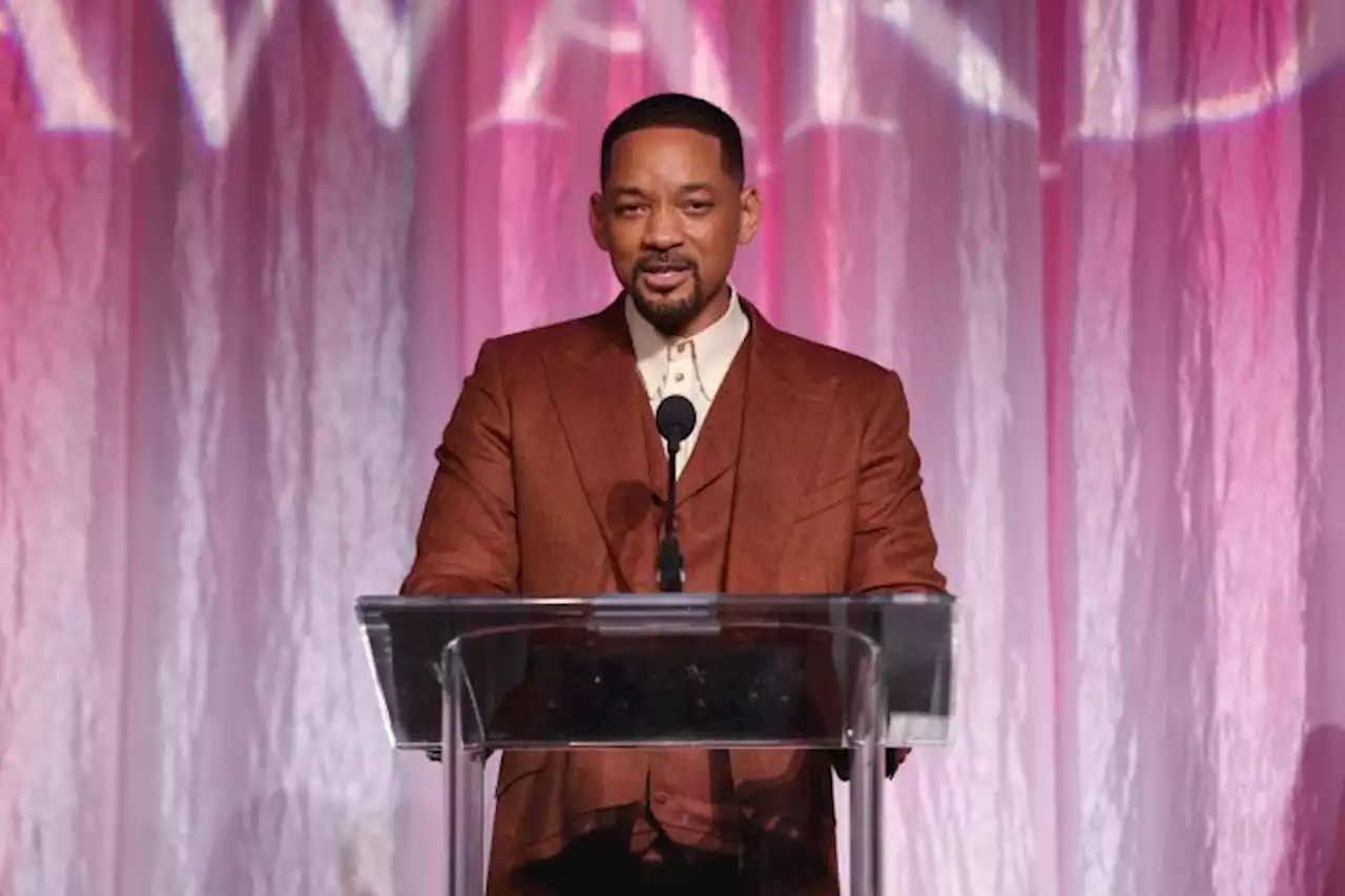 Will Smith Delivers First In-Person Awards Speech Since That 2022 Oscars Slap