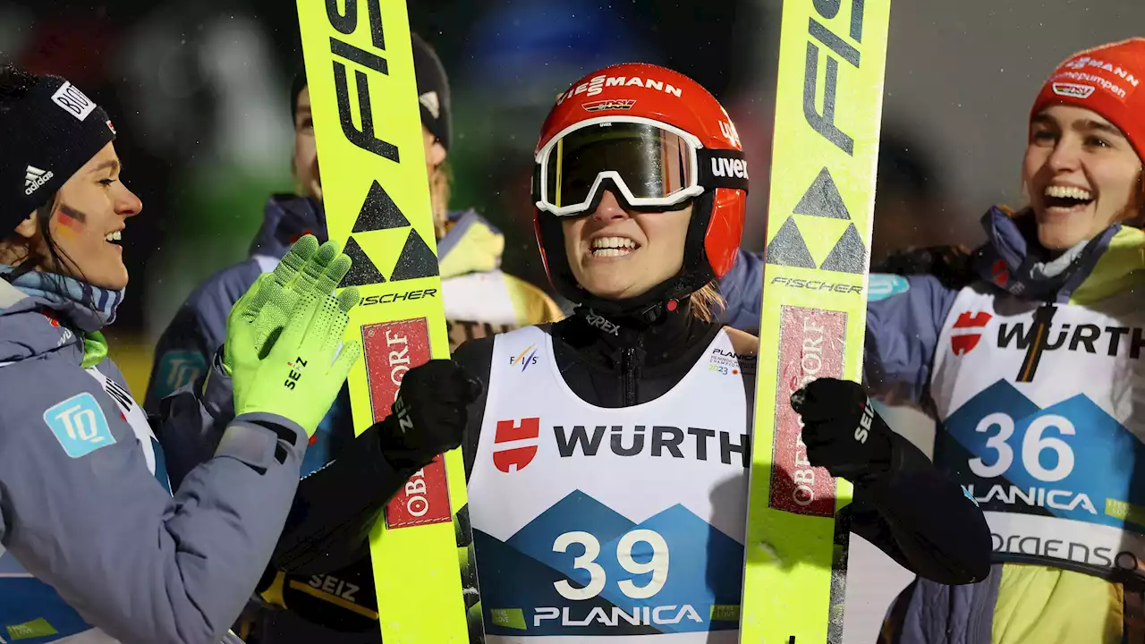 Nordische Ski-WM: Katharina Althaus krönt ihr Wintermärchen im Skispringen mit WM-Bronze von der Großschanze