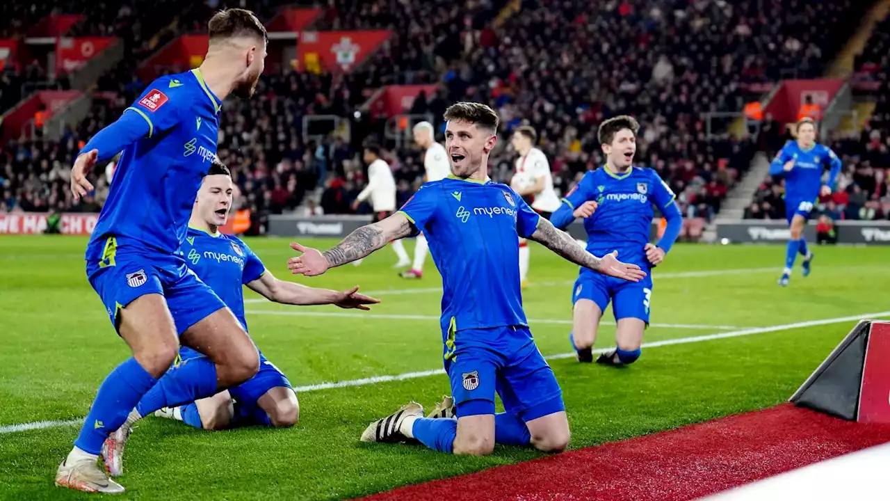 Southampton 1-2 Grimsby: League Two side pull off major FA Cup shock to compound Saints' misery