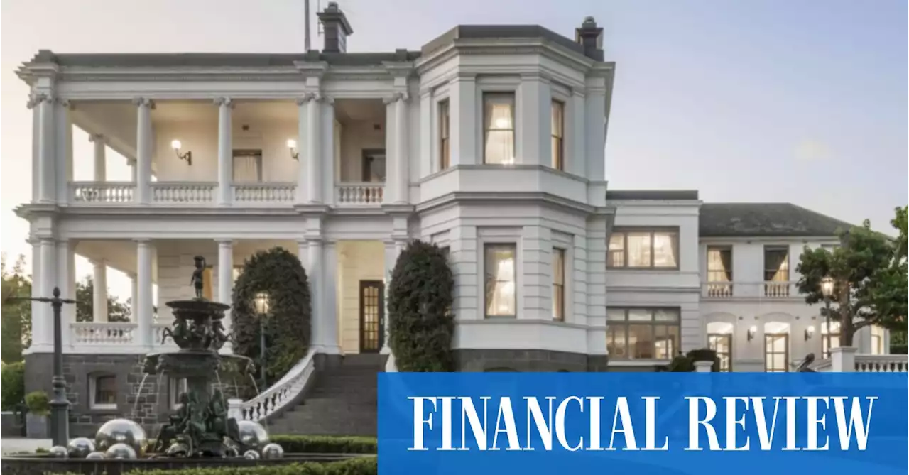 Grand estate’s $40m price tag divides Melbourne luxury market