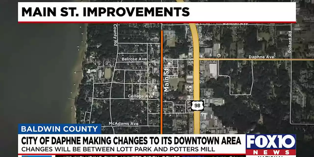 Daphne undertaking multi-year downtown improvement project