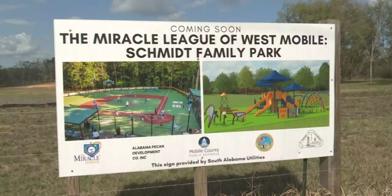 Mobile County Public School System approves contract for phase 2 of Miracle League park project