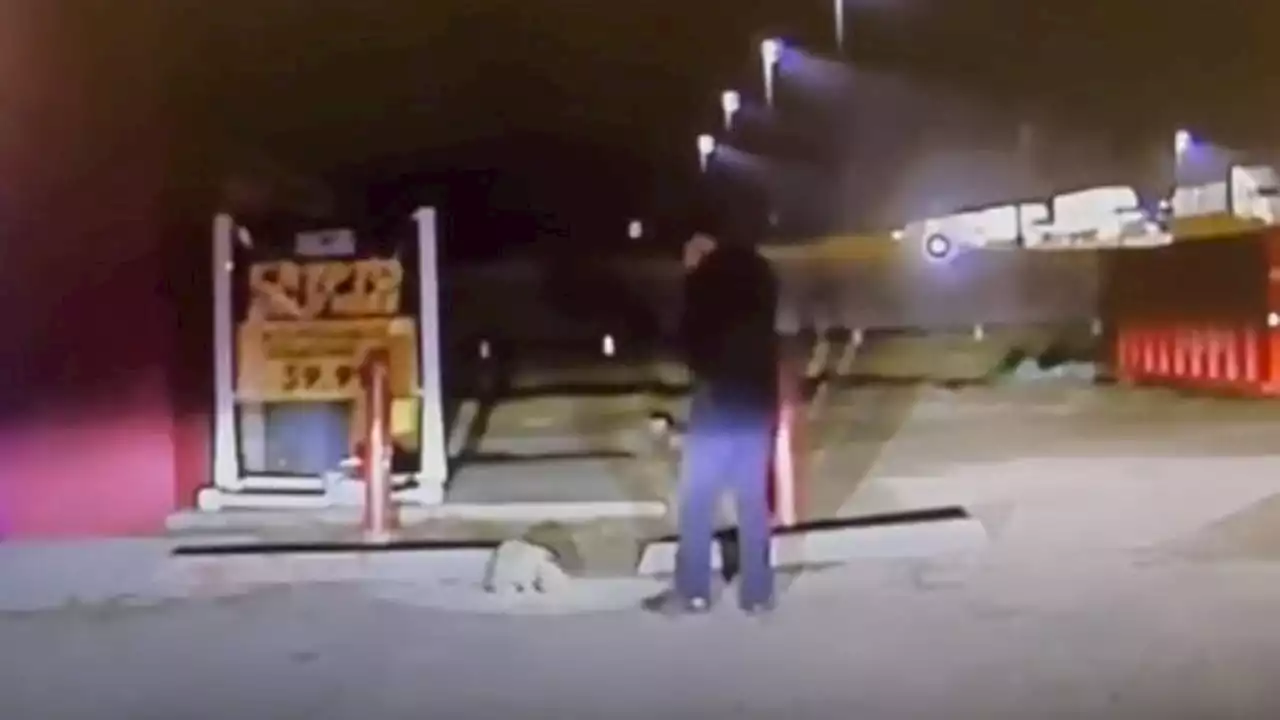 Watch: Officer helps raccoon whose head gets stuck in jar