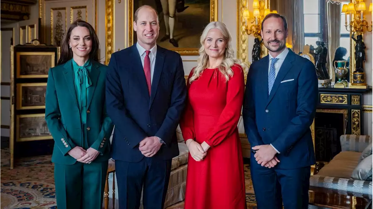 William + Catherine: Treffen mit Mette-Marit und Haakon auf Schloss Windsor