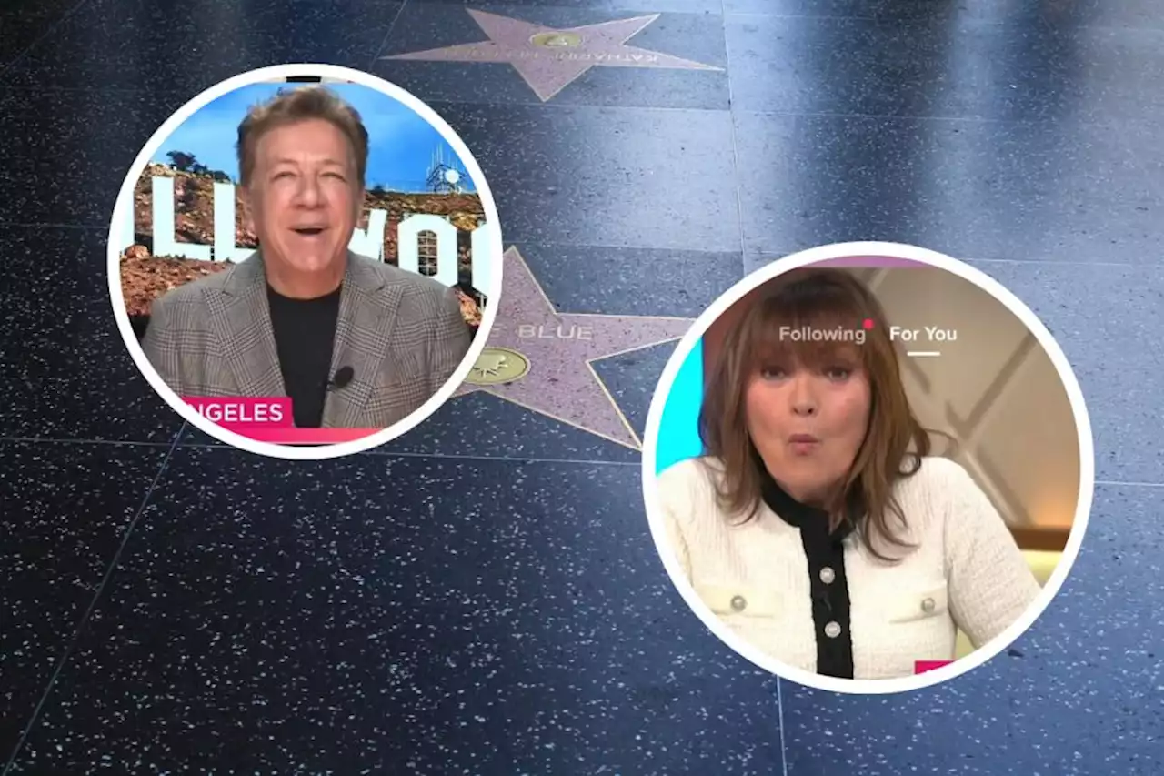 Lorraine Kelly SHOCKED to learn eye-watering cost of Hollywood Walk of Fame star