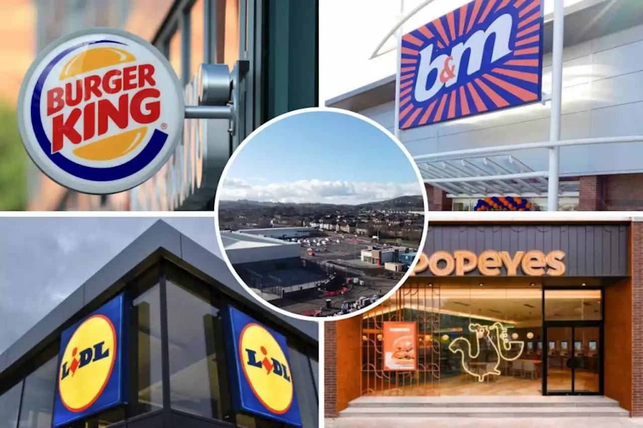 New retail park with top brands and Popeyes drive thru to open near Glasgow