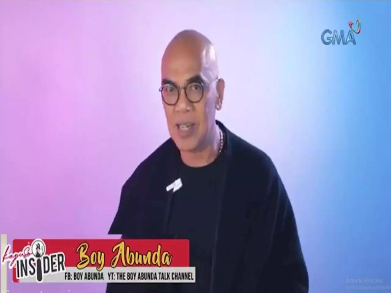 Kapuso Insider: Boy Abunda, empowered sa kaniyang comeback talk show na 'Fast Talk with Boy Abunda'