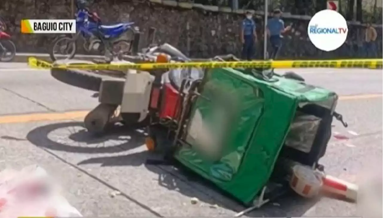 Tricycle driver killed after trying to overtake dump truck in Baguio