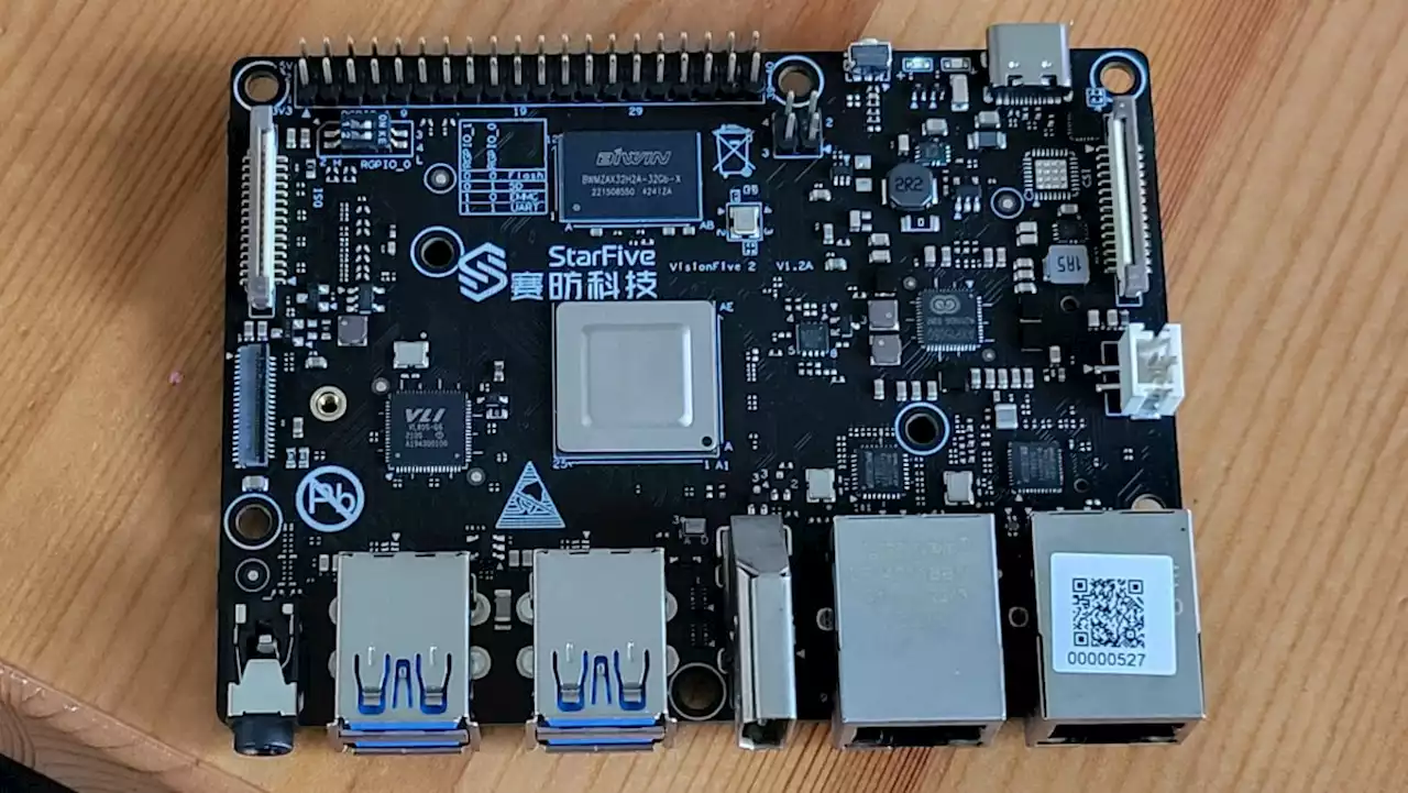 Neue Debian-Version für RISC-V-Einplatinencomputer VisionFive 2
