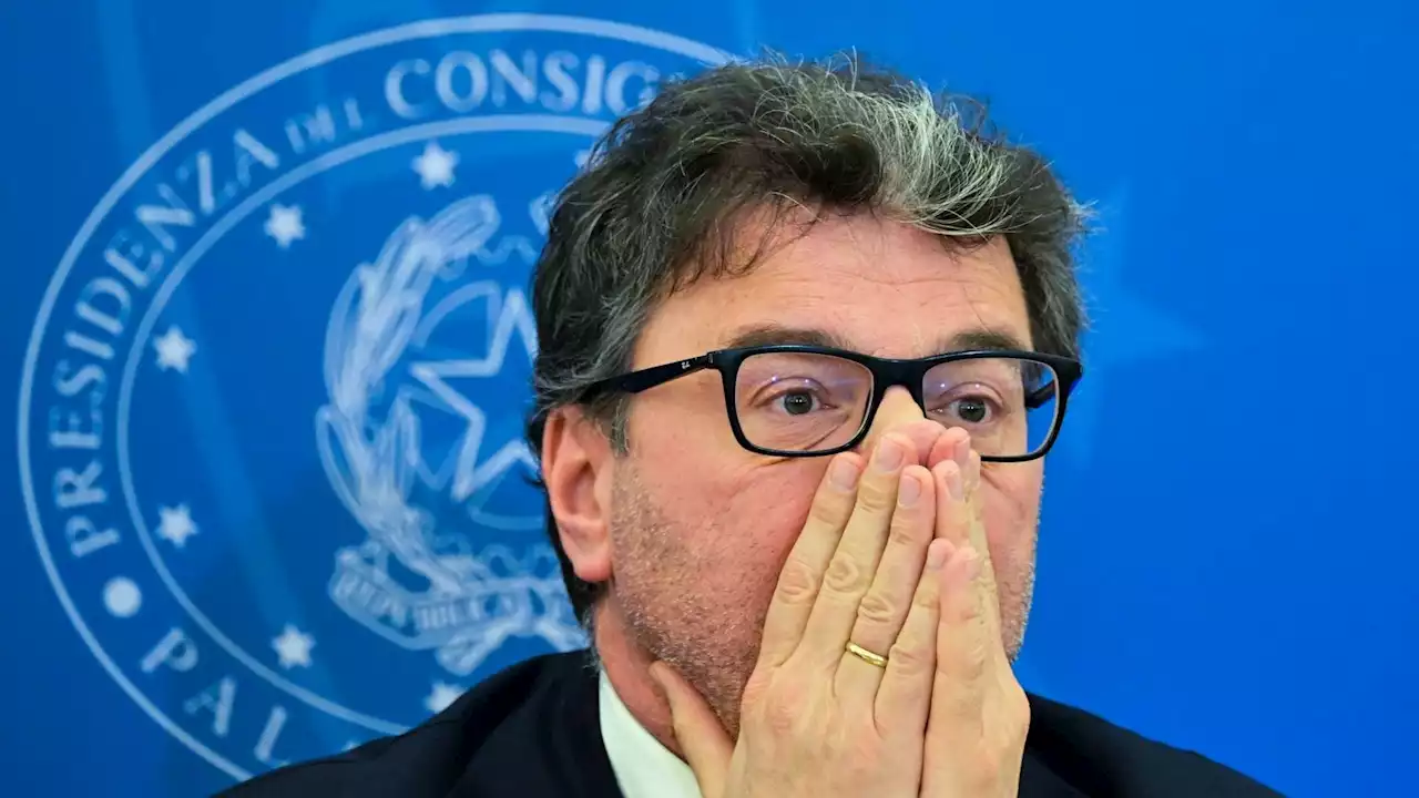 Giancarlo Giorgetti: 'I bonus edilizi avevano creato un effetto allucinogeno'