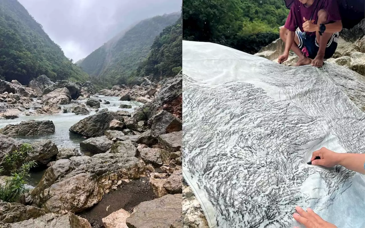 This art initiative aims to trace Tinipak River rocks before Kaliwa Dam drowns them