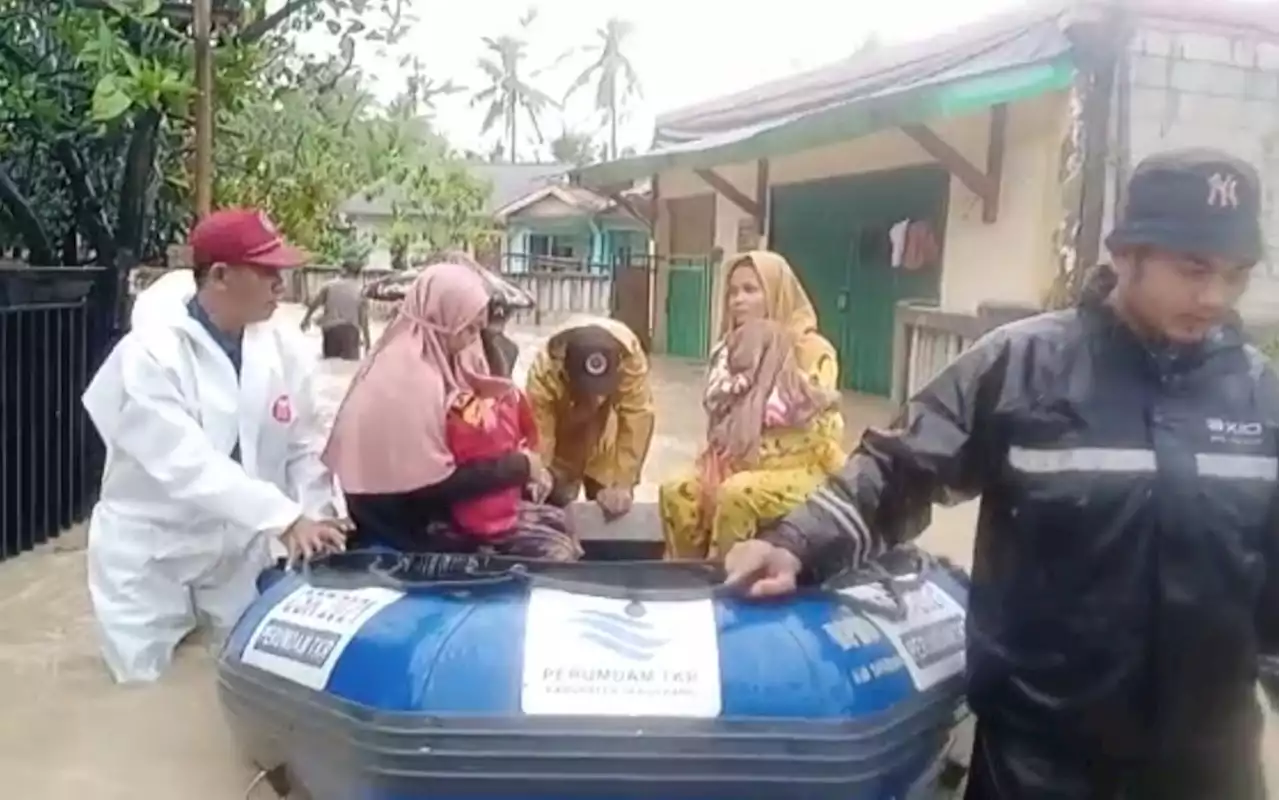 1.494 Warga Terdampak Banjir di Teluk Naga Tangerang