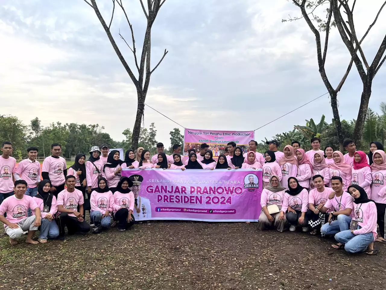 Srikandi Ganjar Sumut Gelar Kemah Budaya Kaum Muda di Langkat