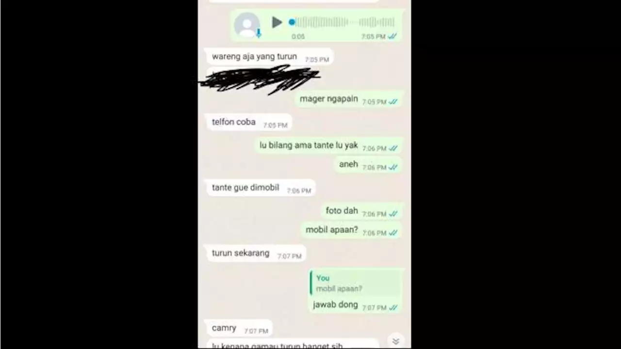 Isi Chat Terakhir David dan Pacar Mario: Maksa Datang, Brimob Dibawa-bawa Jika Tak Ditemui