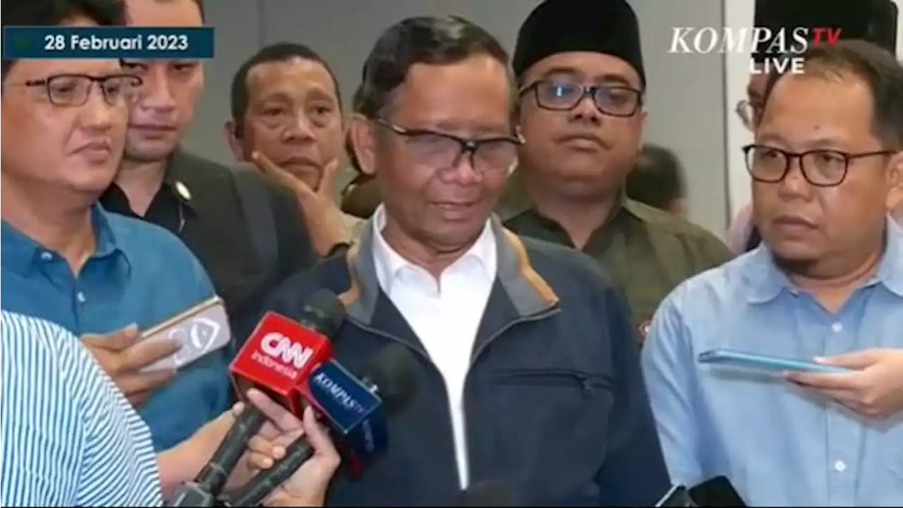 PN Jakpus Perintahkan Pemilu 2024 Ditunda, Mahfud MD: Saya Minta KPU Banding dan Lawan Habis-habisan