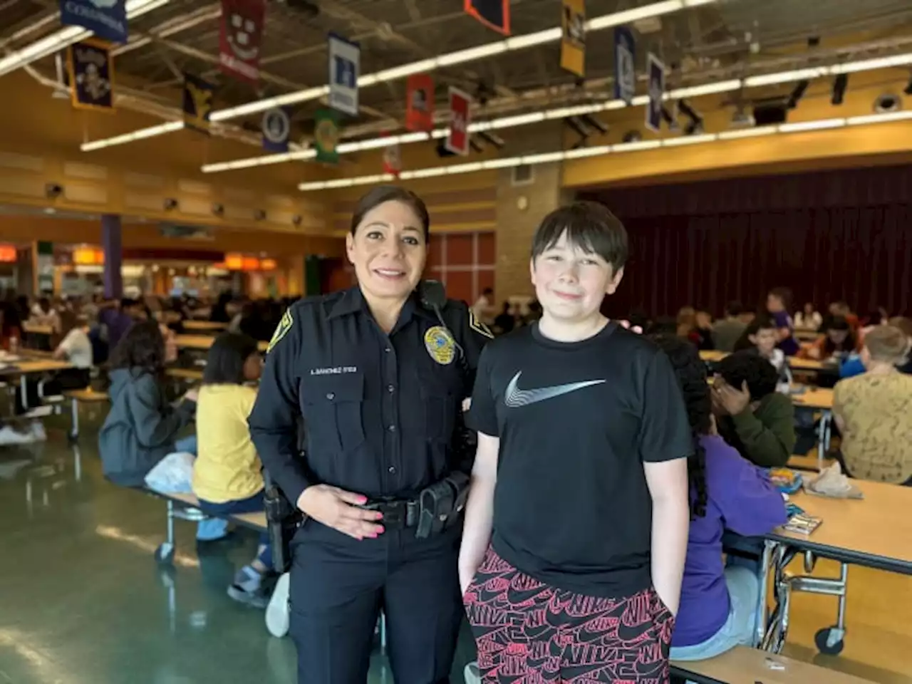 North East ISD police officer saves choking student