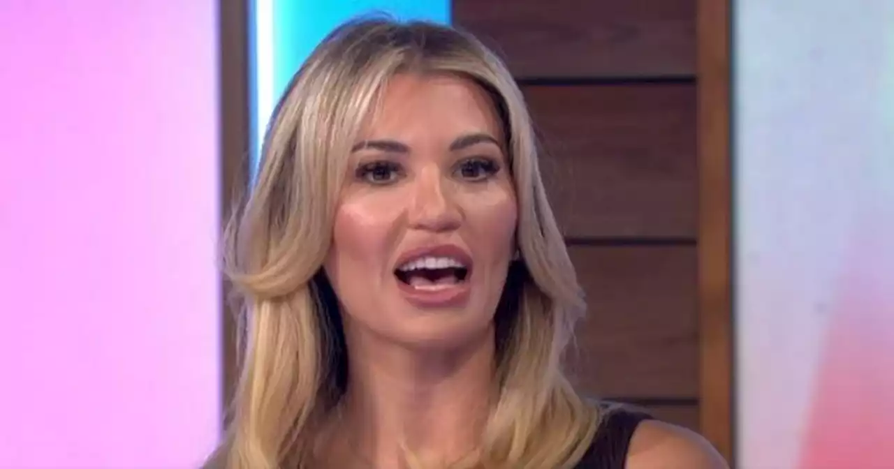 Visibly nervous Christine McGuinness makes first TV appearance since Paddy split