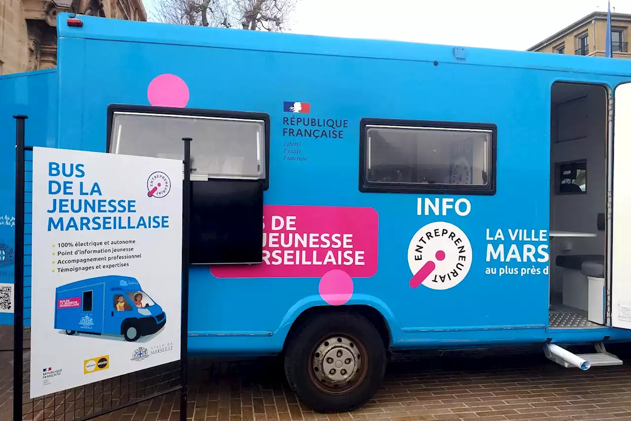 Le « Bus de l'entrepreneuriat » roule pour l'insertion des jeunes Marseillais