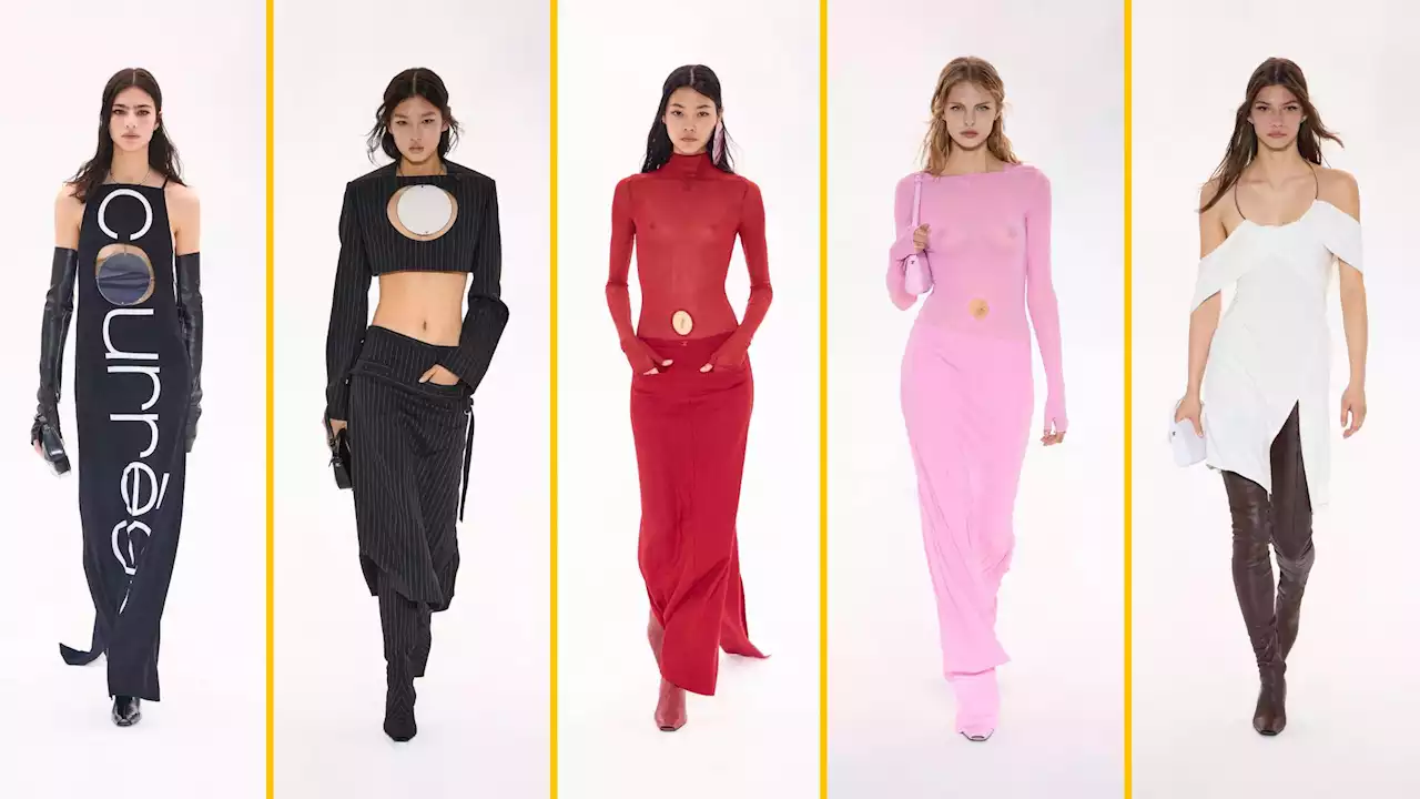 Fashion week : le défilé Courrèges questionne notre addiction au smartphone