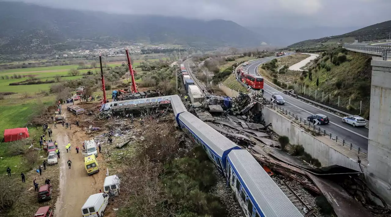 Incidente ferroviario in Grecia, il bilancio dei morti sale a 57