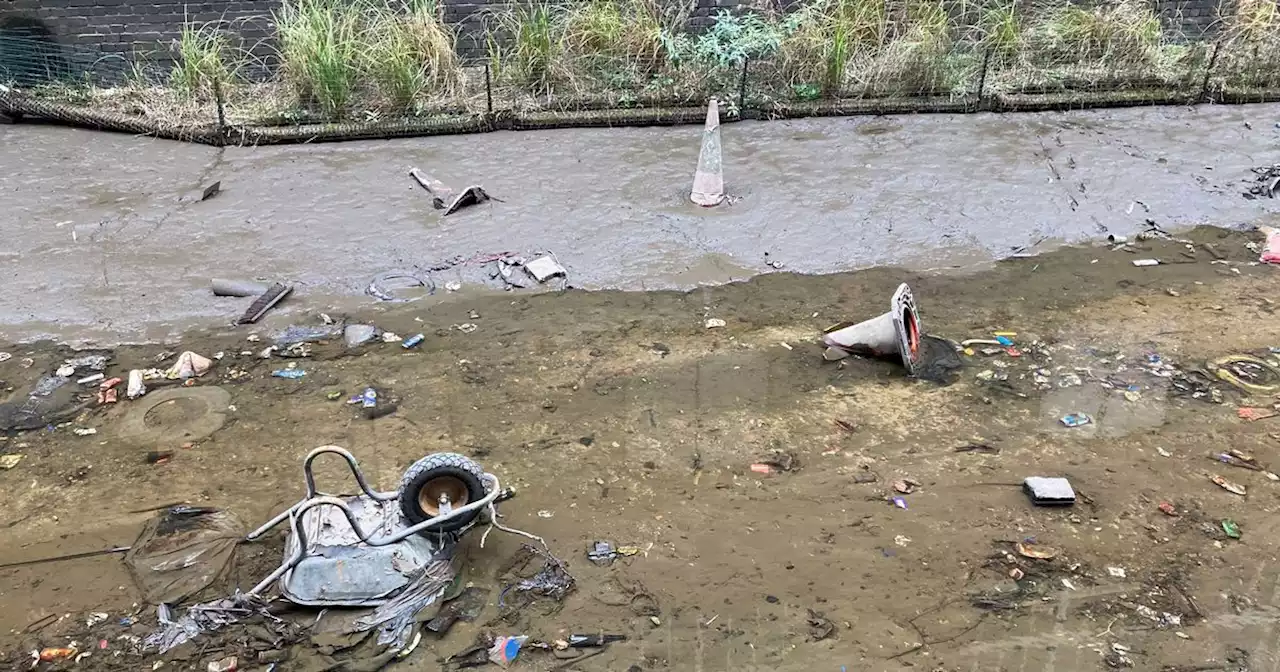 Rochdale Canal branded an 'eyesore' as draining reveals disgusting scenes