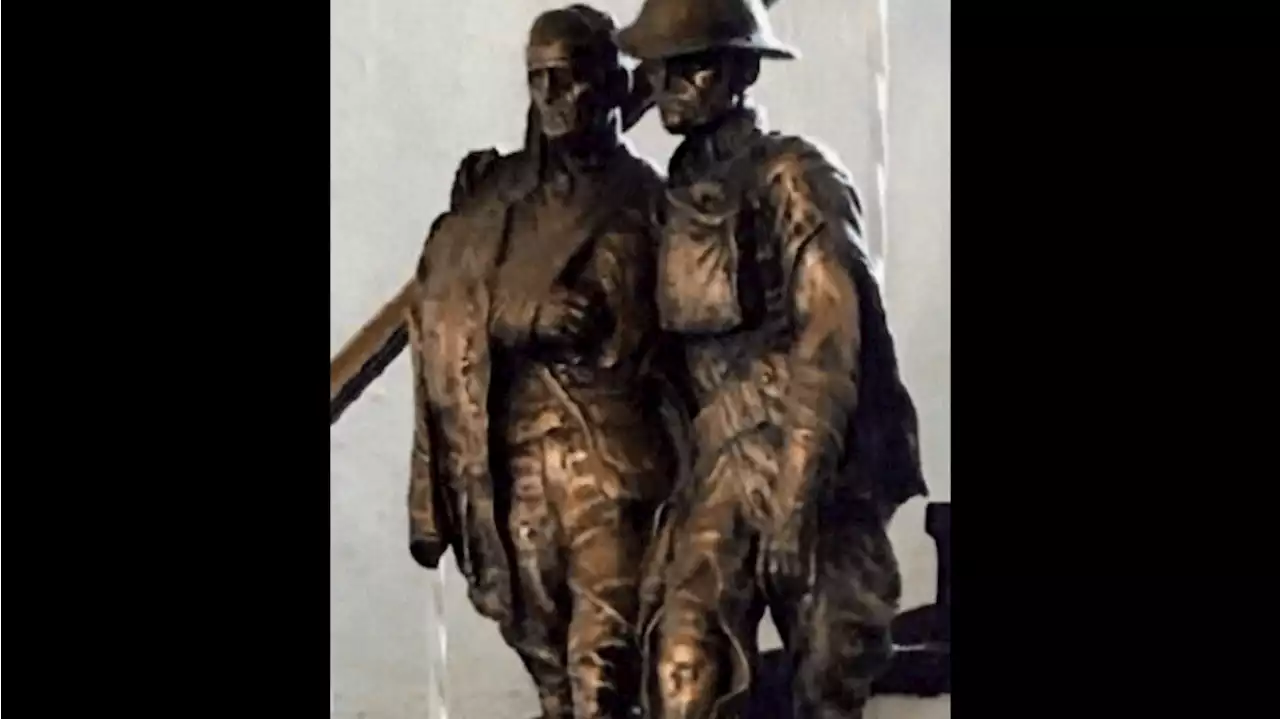 Stolen UW statue honoring fallen WWI students recovered in Auburn