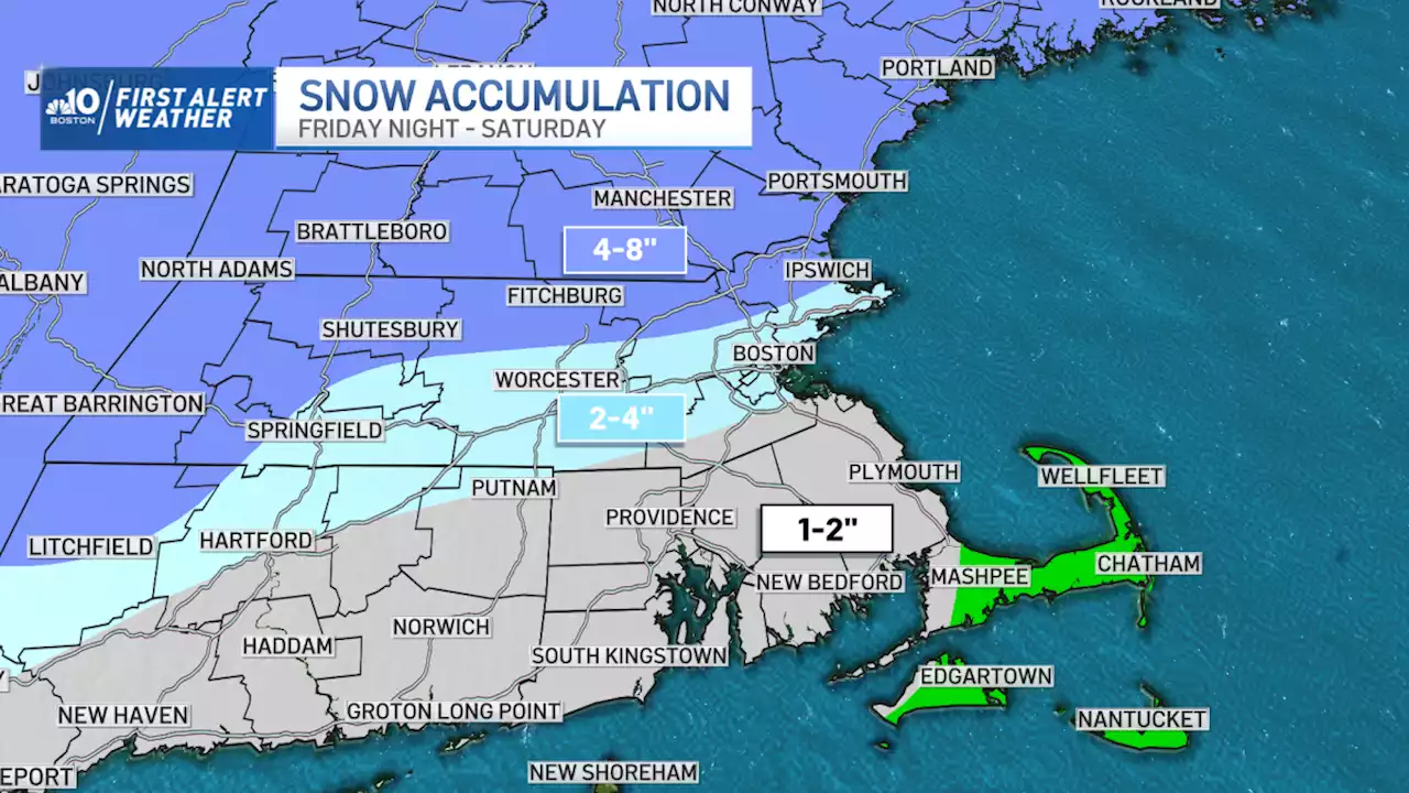 What to Expect From Friday Night's Wintry Storm in New England