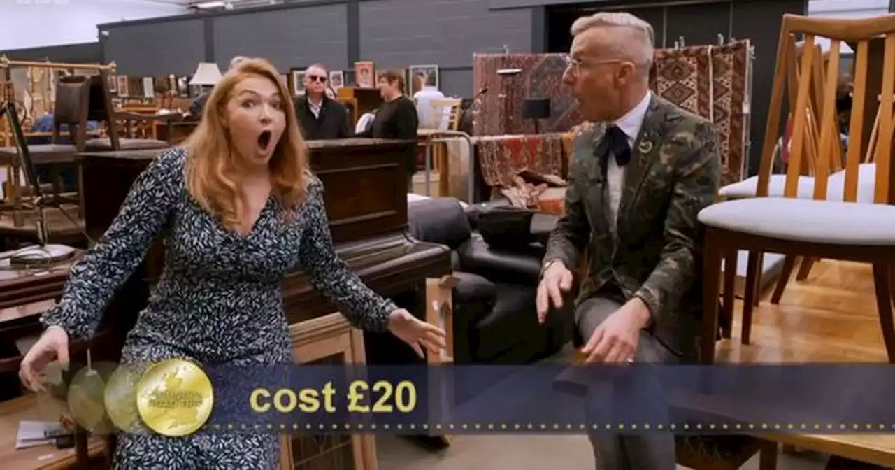 Antiques Road Trip presenters wowed by 'stonking profit' on £20 item