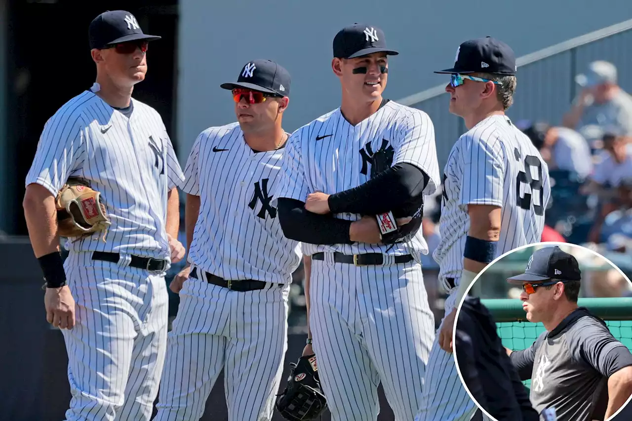 Aaron Boone may have given hint at Yankees’ lineup construction