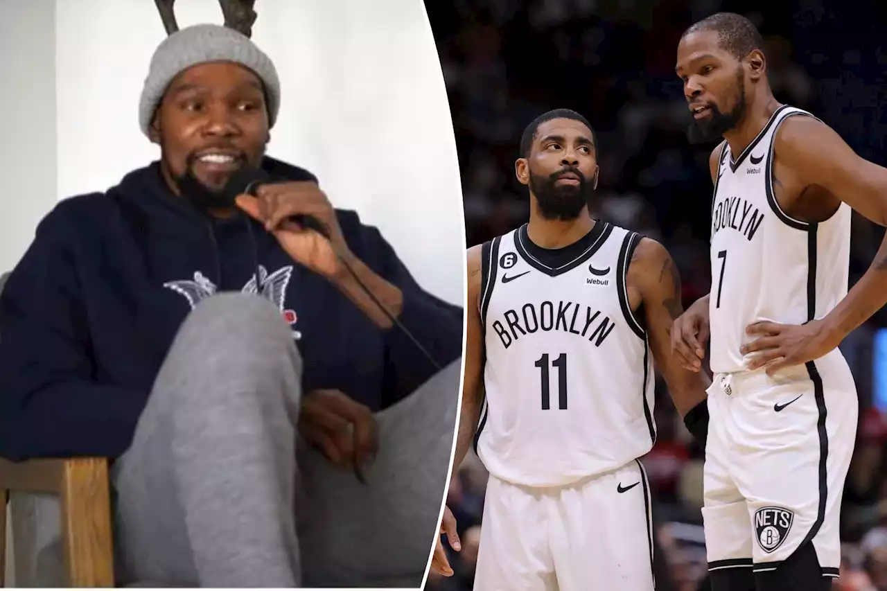 Kevin Durant hasn’t talked to Kyrie Irving since trade from Nets