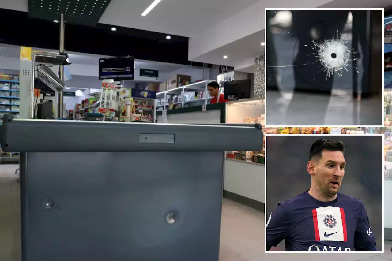 Lionel Messi threatened by gunmen who shot up in-laws’ supermarket: police