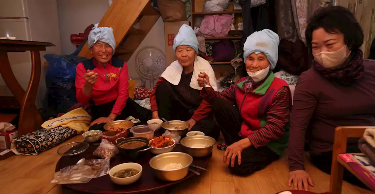 머리 말러 갔는데 국수를 말아주네... 이 미용실 감동이네요