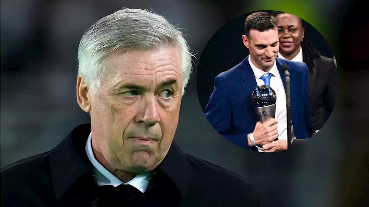 La frase de Carlo Ancelotti sobre los premios The Best a los argentinos: 'Es normal'