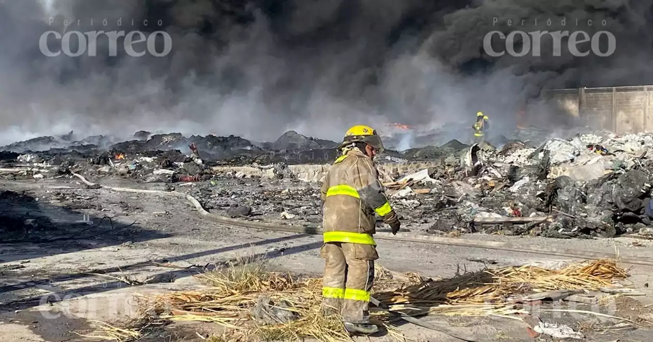 Bodega en el Parque Industrial 2000 en Léon se incendia por cuarta vez