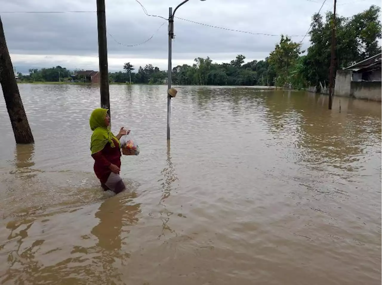 Banjir di Sragen Rendam 162 Rumah, Aktivitas 6.909 Warga Terdampak