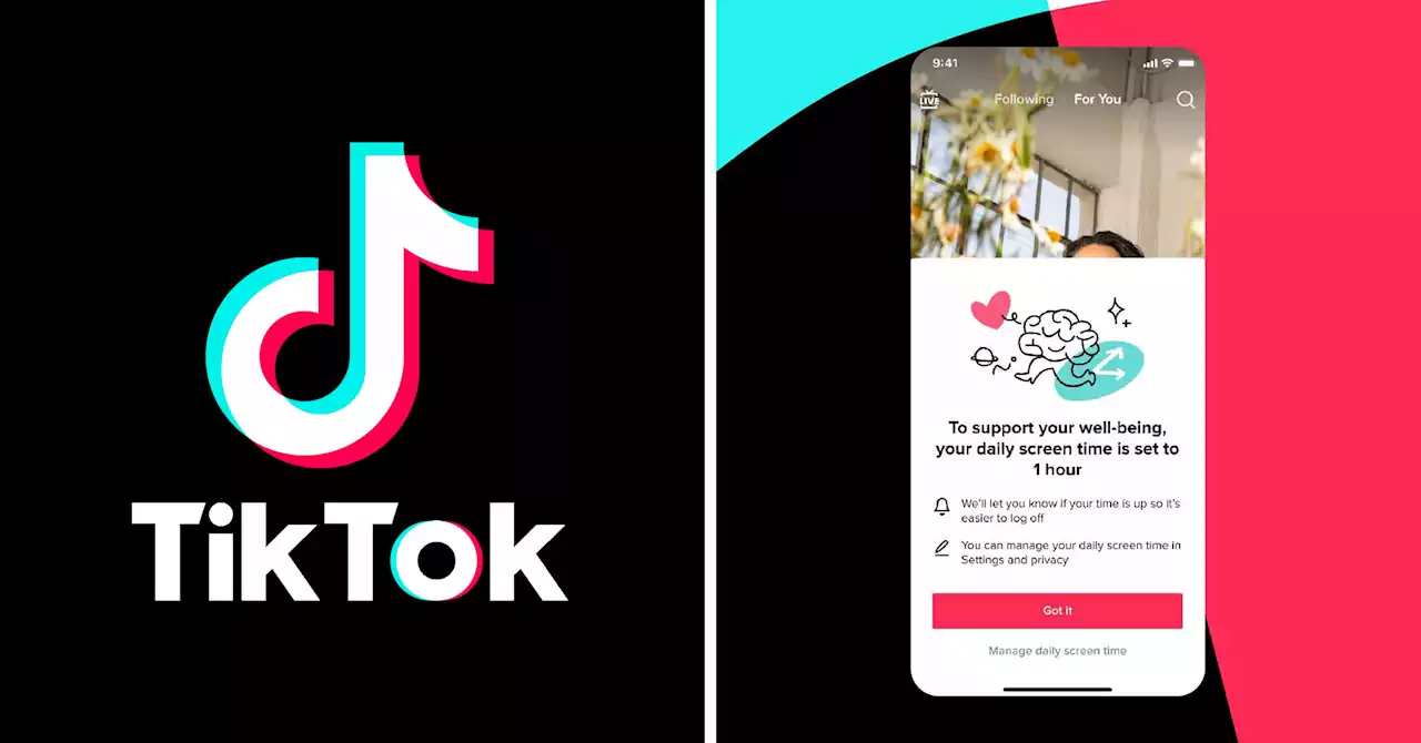 TikTok introduces new parental controls, including automatic 60-minute limit for those under 18 - SoyaCincau