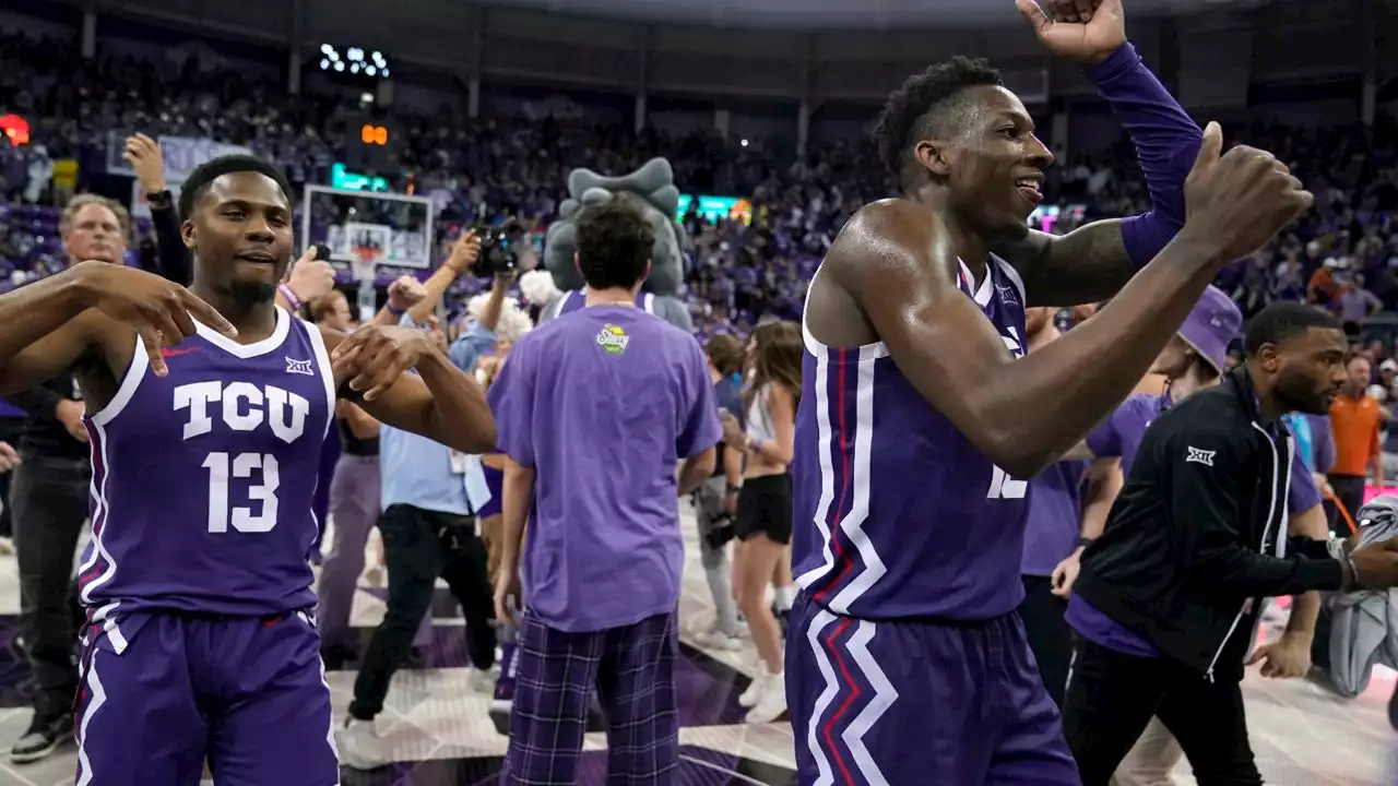 No. 22 TCU wins 75-73 to deny No. 9 Texas a B12 title shot