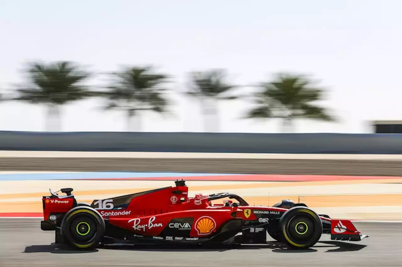 Charles Leclerc gibt zu: Ferrari hat im Test geblufft