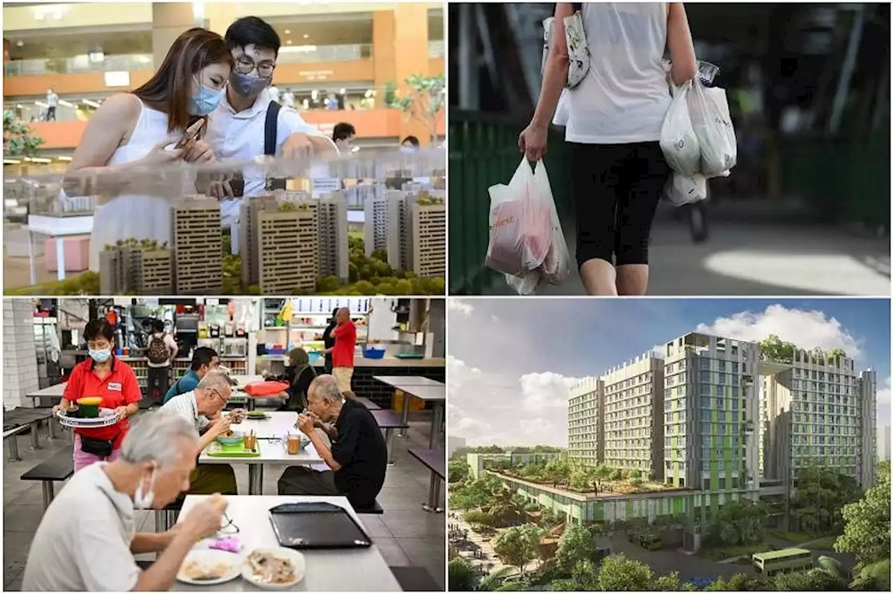 The gist: More help for BTO first-timers, paying for plastic bags discussed in Parliament