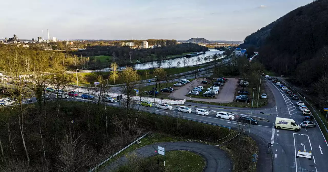 Dritter Tag: Stau und Wartezeiten – Polizei meldet erneut Probleme rund um A8-Baustelle bei Dillingen