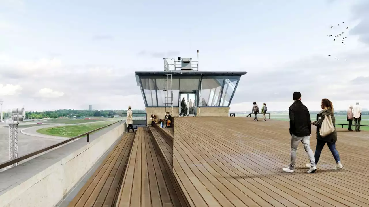 Flughafen mit Aussicht: Dachterrasse am Tempelhofer Tower wird im Frühling eröffnet